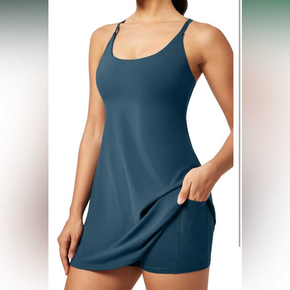 IUGA Navy Blue Athletic Tennis Dress (M)